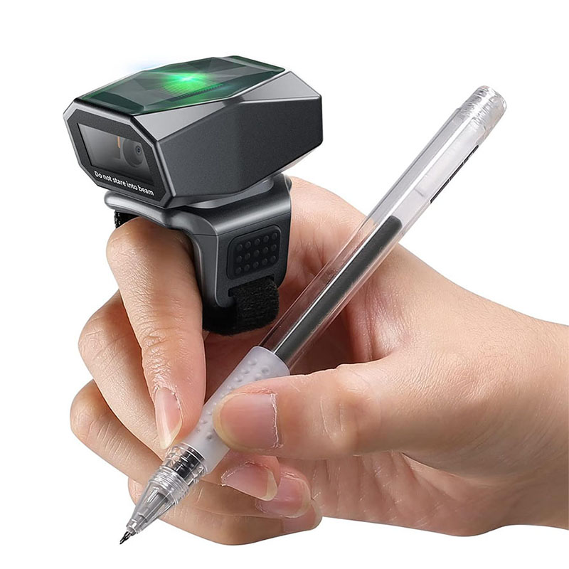 Barcode Scanner 2D - Беспроводной Bluetooth-сканер штрих-кодов Eyoyo Ring Finger