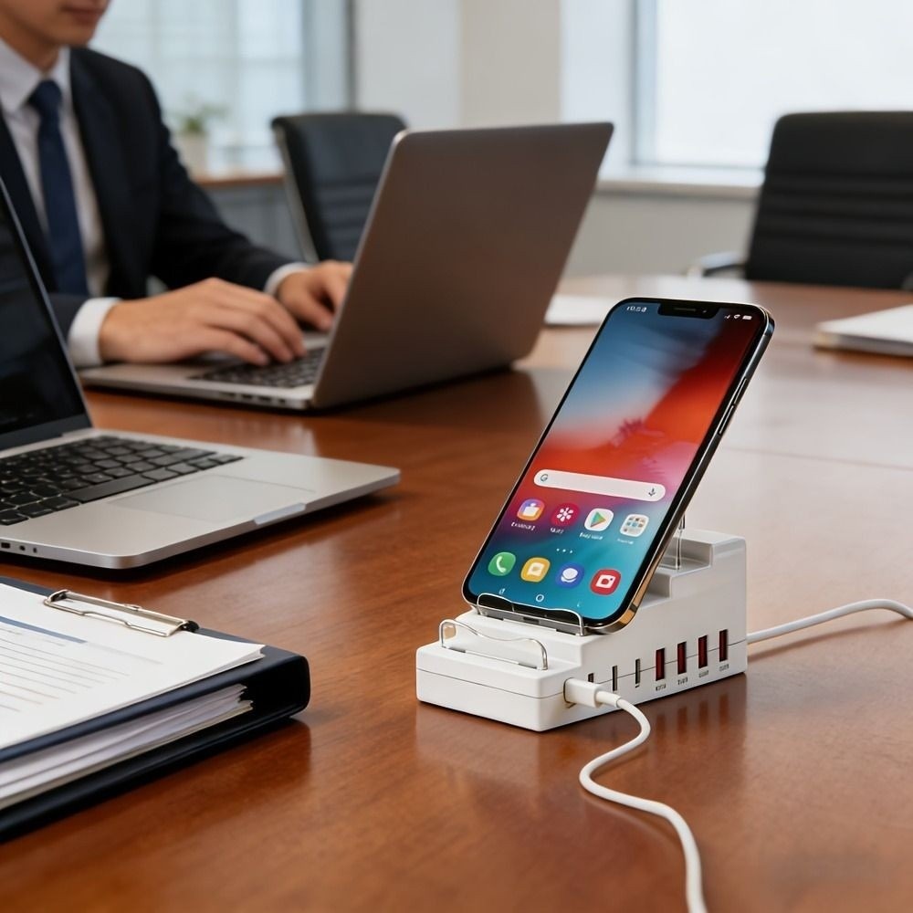 Docking Station Usb C - Портативный дизайн, многопортовый USB-концентратор Type-C, компактный,