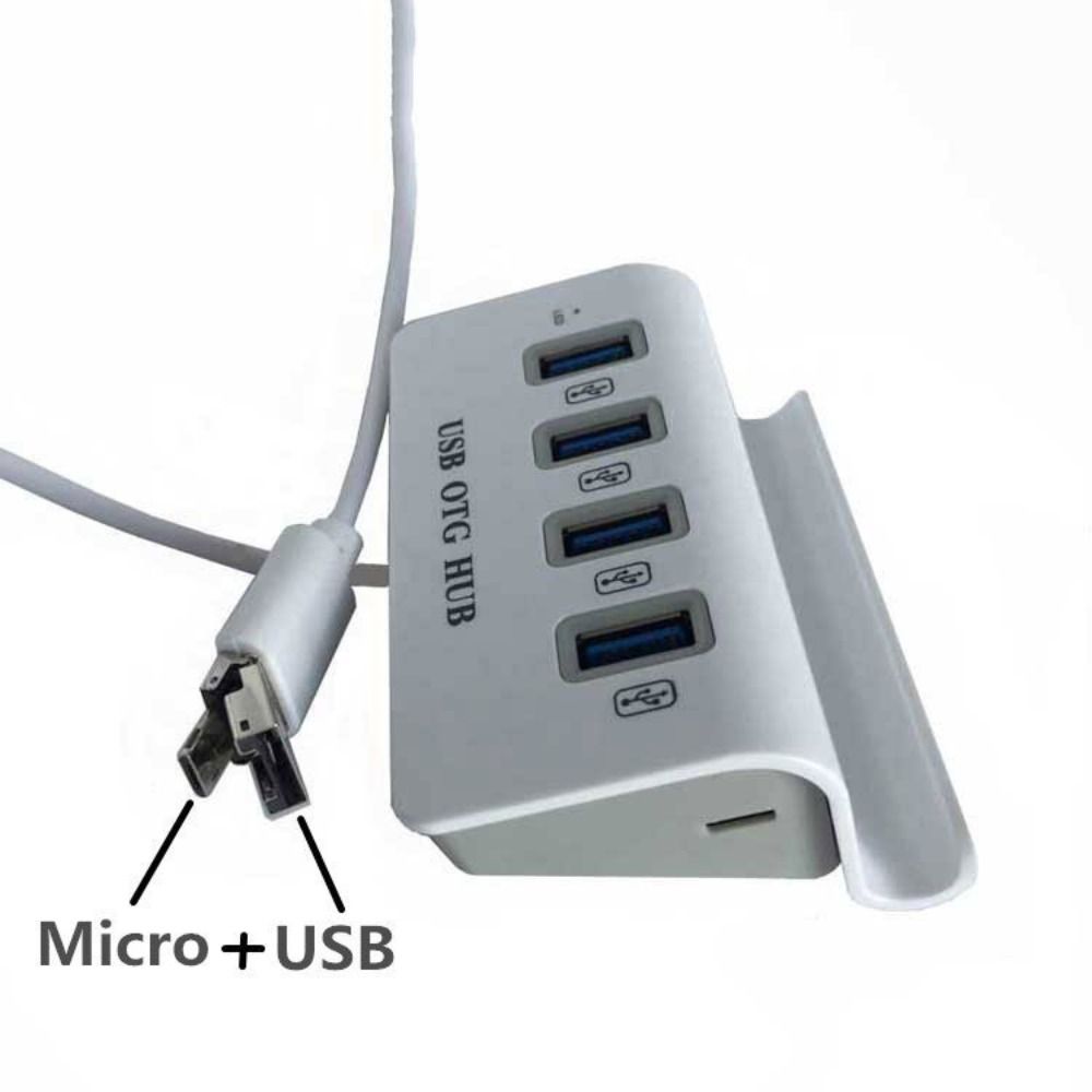 Docking Station Usb C - OTG-хаб USB OTG HUB USB2.0 4