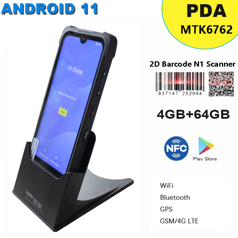 Barcode Scanner 2D - Прочный КПК Android 11, 4 ГБ