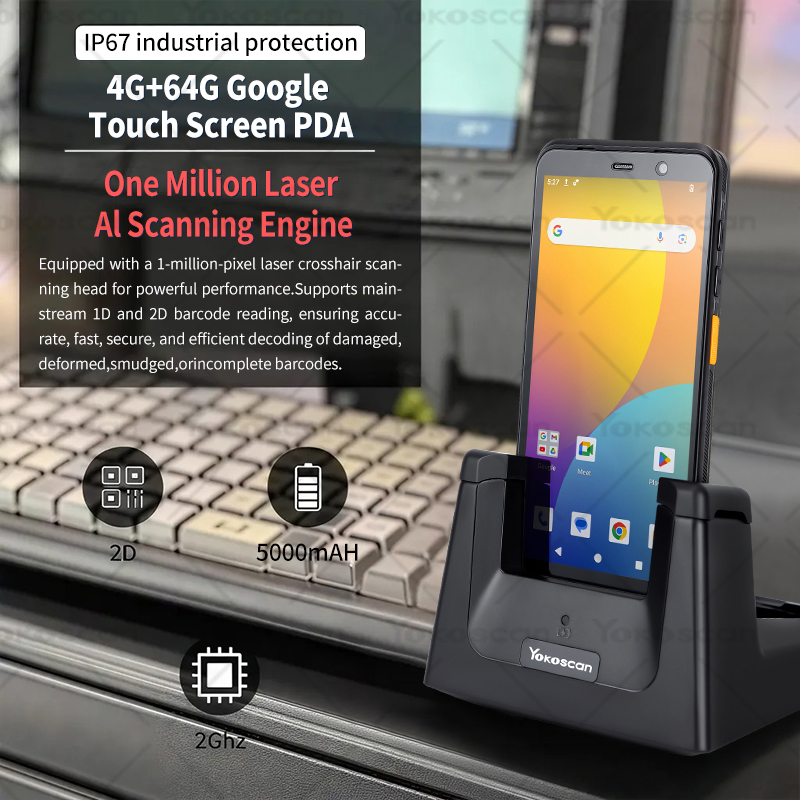 Портативный терминал PDA Googl – обзор и цена Barcode Scanner 2D