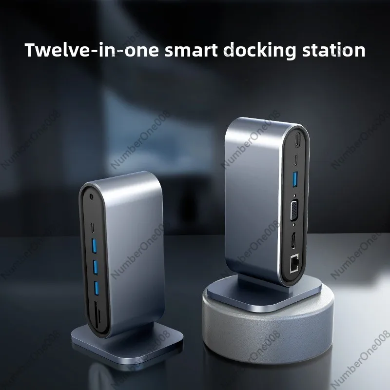 12-портовая вертикальная USB-д – обзор и цена Docking Station Usb C