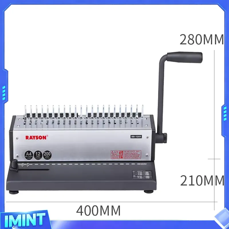 Промышленный переплетчик Rayso – обзор и цена Binding Machine Comb