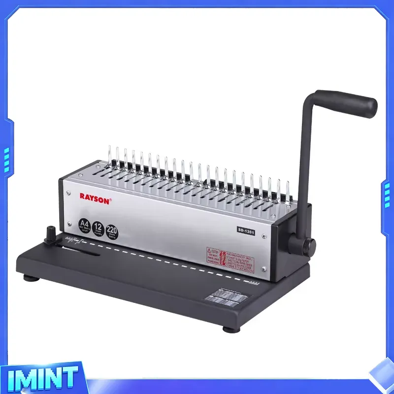 Промышленный переплетчик Rayso – обзор и цена Binding Machine Comb
