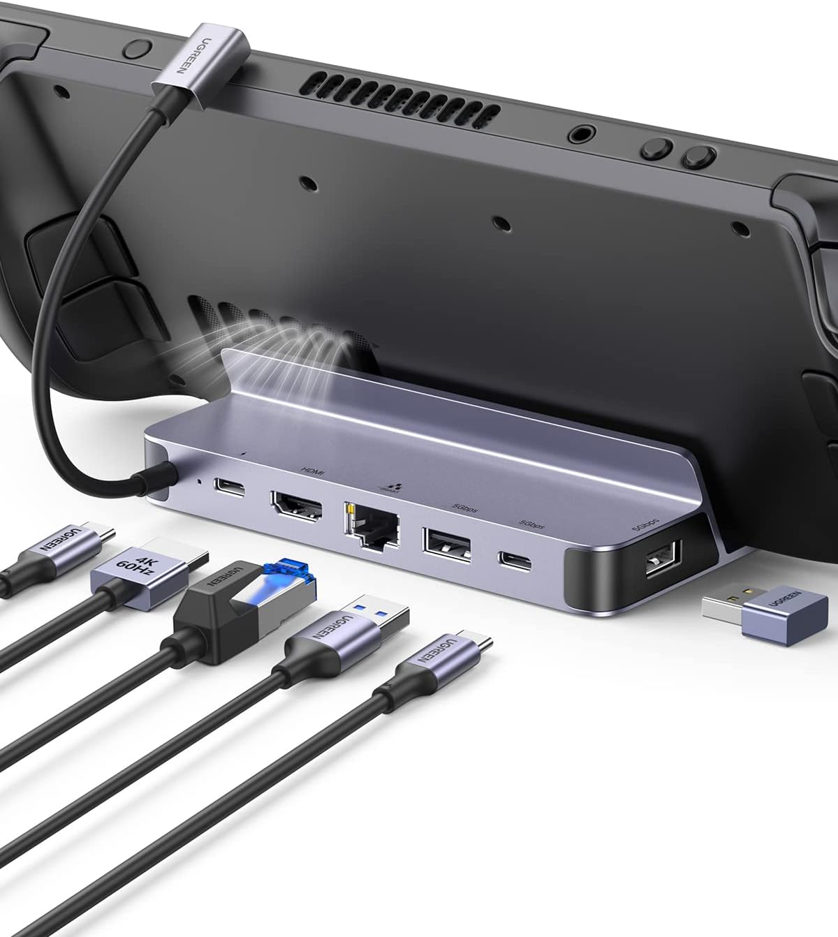 Док-станция UGREEN Steam Deck  – обзор и цена Docking Station Usb C
