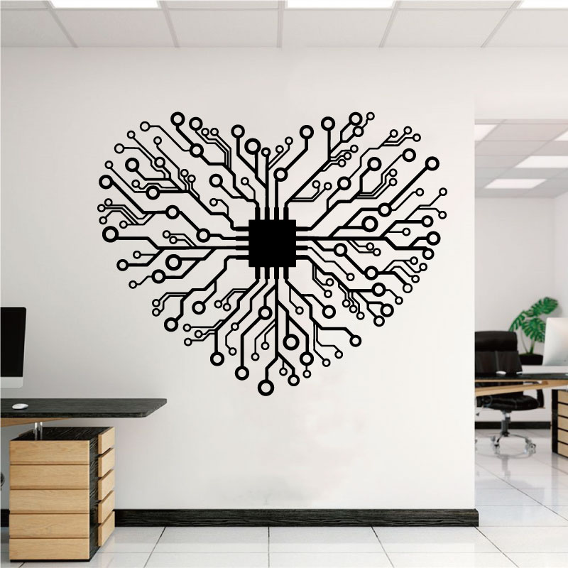 Love Chip Tech Company офис ви – обзор и цена Tech Office Wall