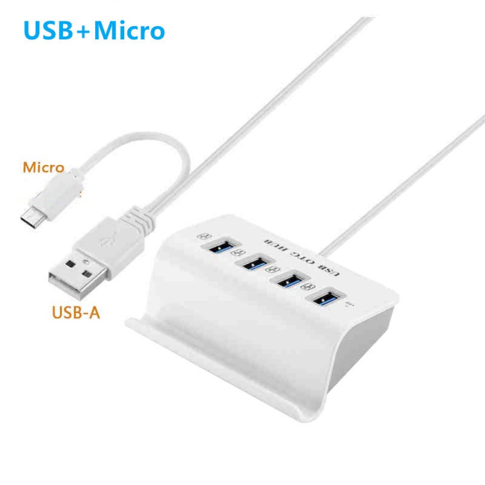 OTG-хаб USB OTG HUB USB2.0 4 в – обзор и цена Docking Station Usb C