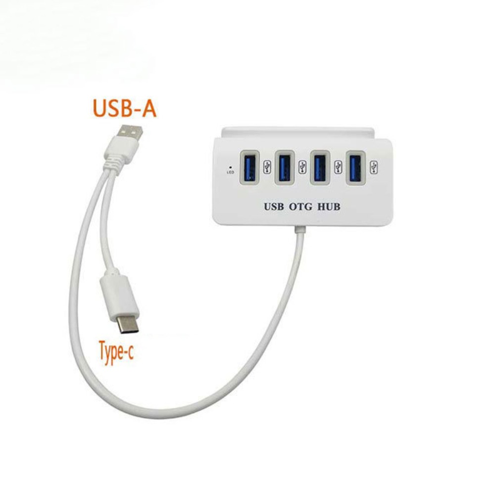OTG-хаб USB OTG HUB USB2.0 4 в – обзор и цена Docking Station Usb C