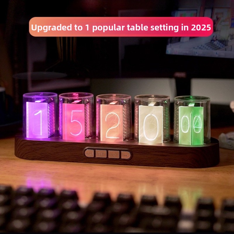 RGB LED-часы Nixie Tube для ге – обзор и цена Office Tech Set Up