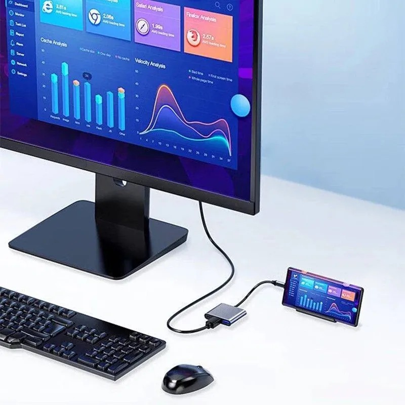 USB C-концентратор 3в1 Type C  – обзор и цена Docking Station Usb C