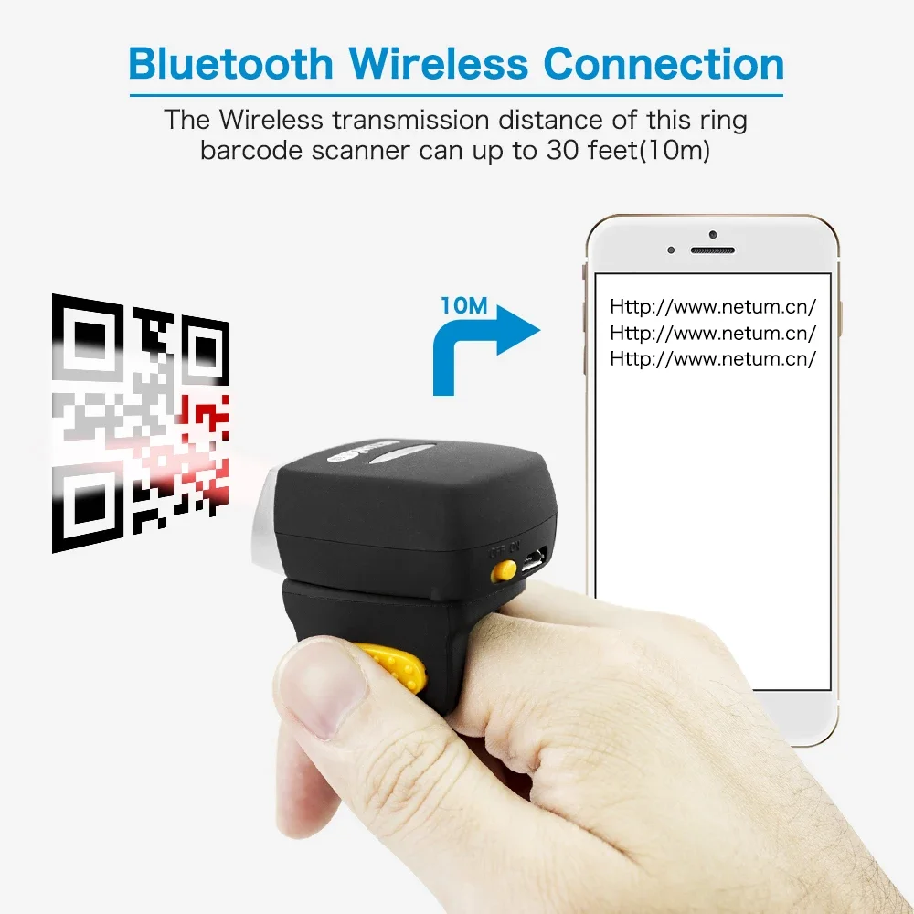НОВЫЙ Мини-сканер штрих-кодов  – обзор и цена Barcode Scanner 2D