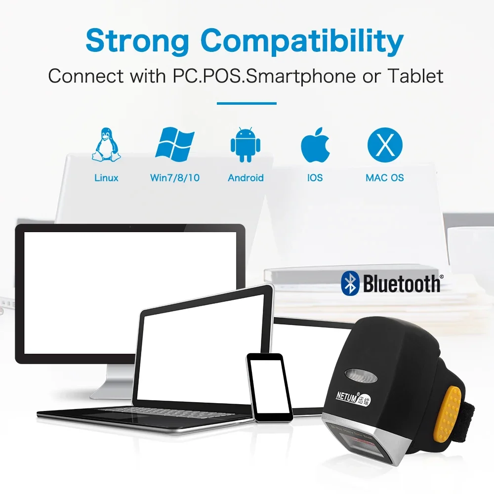 НОВЫЙ Мини-сканер штрих-кодов  – обзор и цена Barcode Scanner 2D